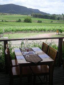 One of the wineries in the Hunter Valley