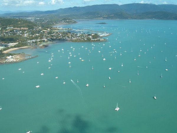 Arriving back at Shute Harbour and Airlie Beach