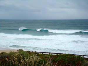 Some good size waves just past Gracetown