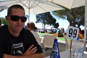 Lunch at Hotel Rottnest after a tough day