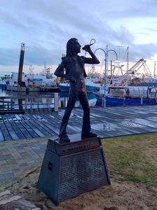 Bon Scott, from ACDC, memorial in Fremantle which is where he used to live