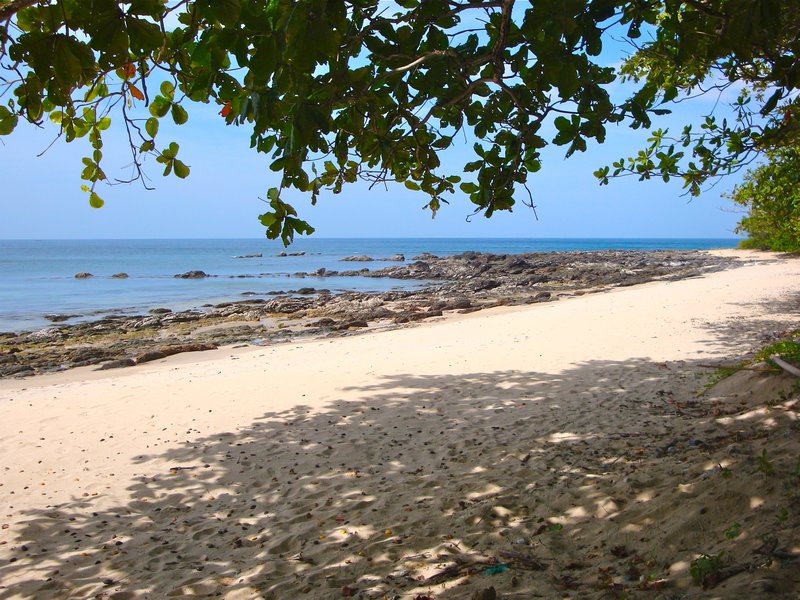 A secluded beach on Koh Lanta