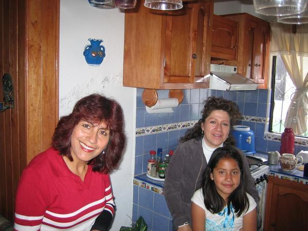 Family that hosted me in San Cristobal