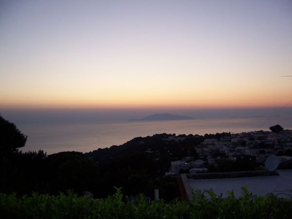Sunset from Anacapri