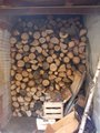 Woodstore stacked up and ready for use.