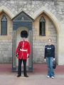 Leaving Windsor Castle
