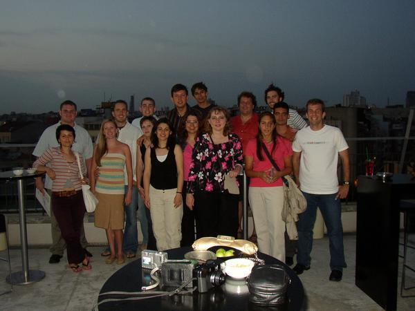 The gang with all of our new Turkish friends