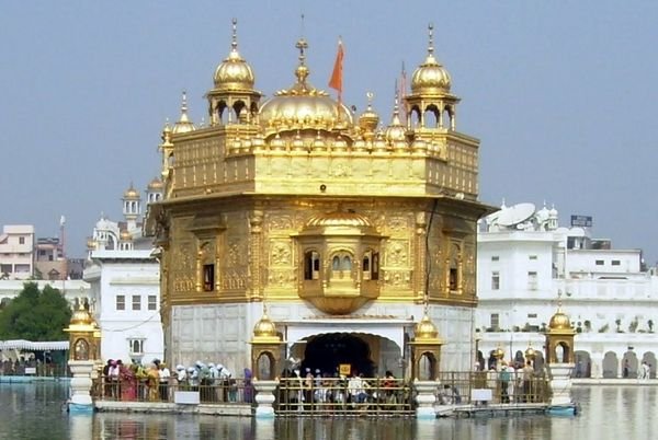 Golden Temple - up close and really golden !