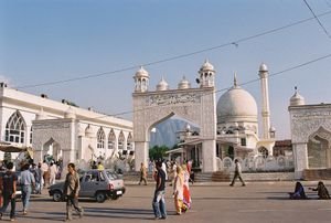 Hasratbal mosque in Srinagar
