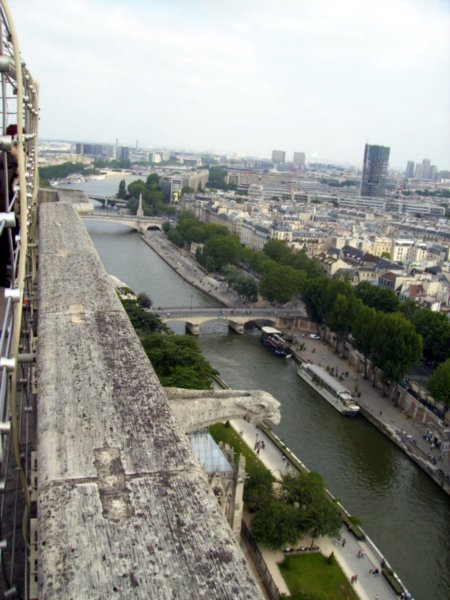 Seine from top of Notre Dame