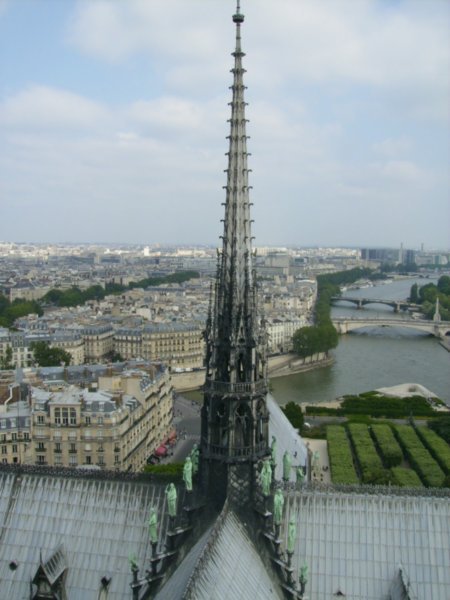 Top of Notre Dame