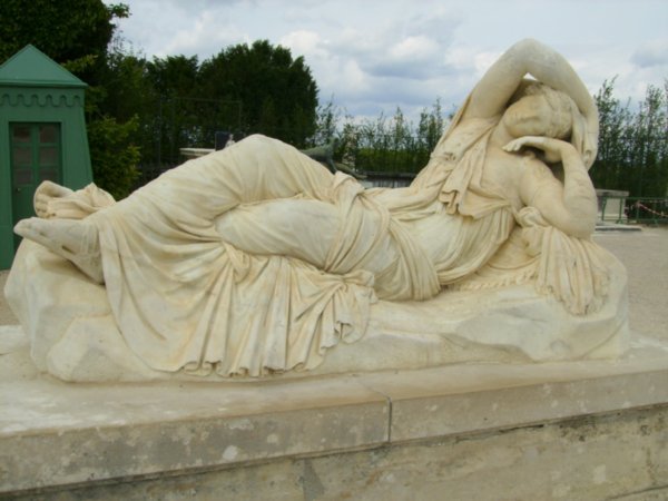 A sculpture at Versailles
