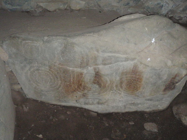 spirals on stone