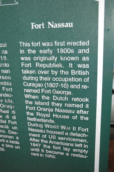 Fort Nassau's History