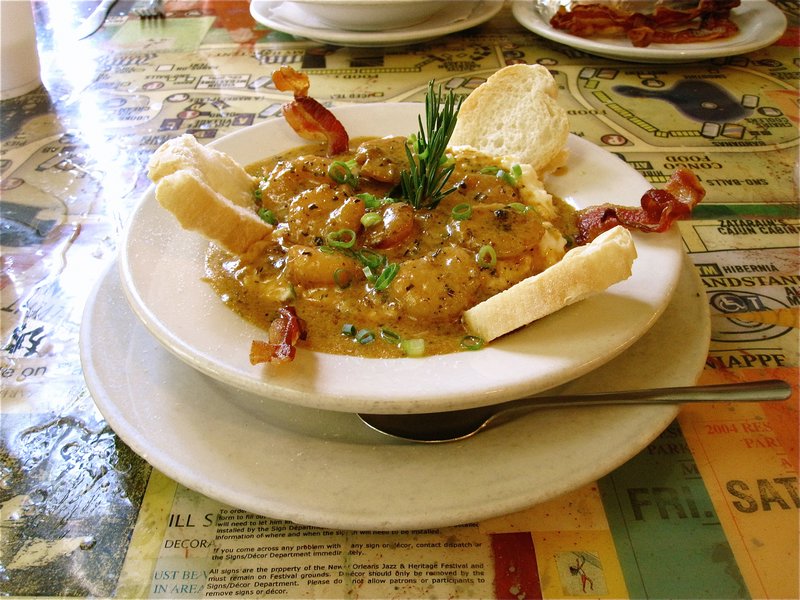 BBQ Shrimp and Grits
