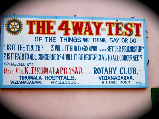 The four way test