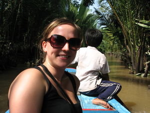 The canals of the Mekong Delta