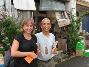 Me and The Joss Stick Maker