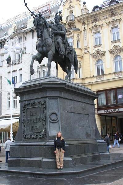 Jelicica Statue in Zagreb