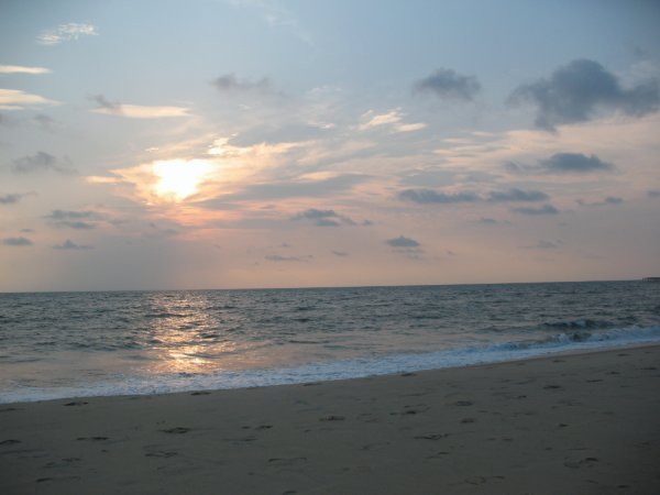 Alleppey Beach Sunset