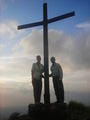 Kim & Paulo atop Gemi Mountain