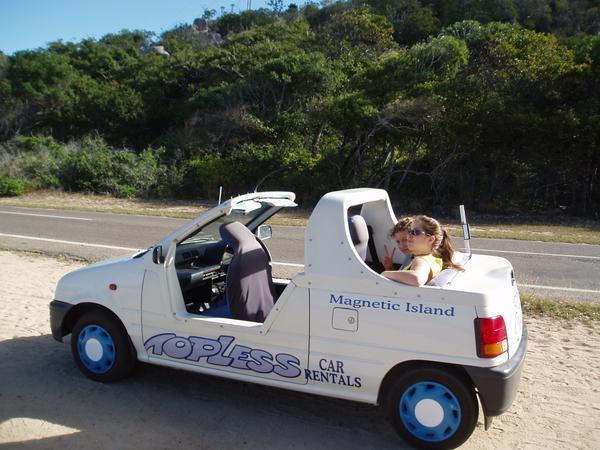 Topless Car Rental on Magnetic Island!