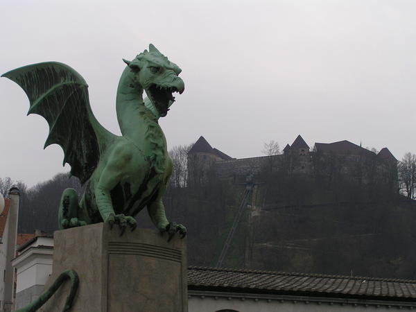 Dragon Bridge and the Castle