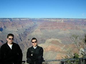 Az and Rohan at Grand Canyon 