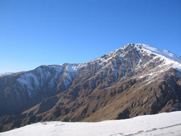 The view from The Remarkables