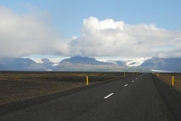 Approaching Vatnajökull