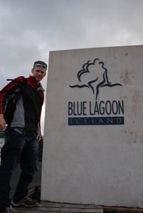 Me at the Blue Lagoon