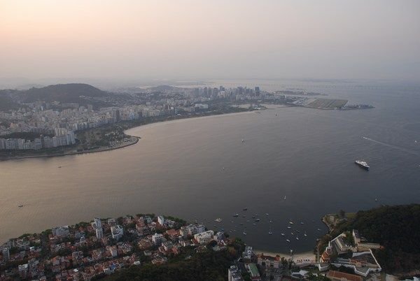Overlooking Guanabara Bay from Pão de Açúcar