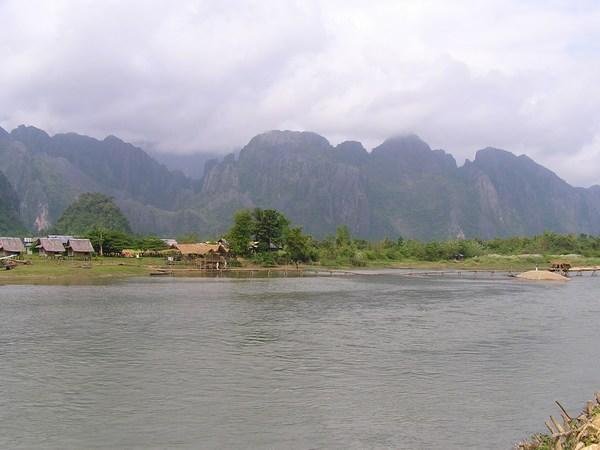The beautiful Nam Song River