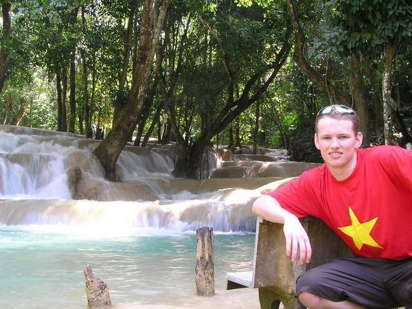 Me at the Tad Sae Waterfalls