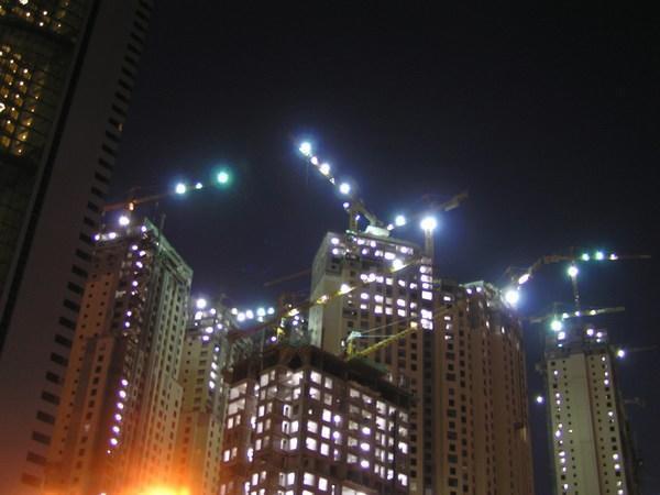 Construction of Dubai