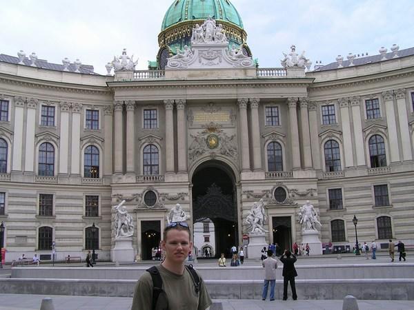 Me near the Hofburg