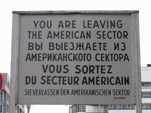 Leaving the American Sector