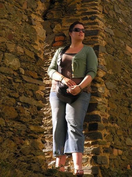 Amanda at Burg Rhinfels