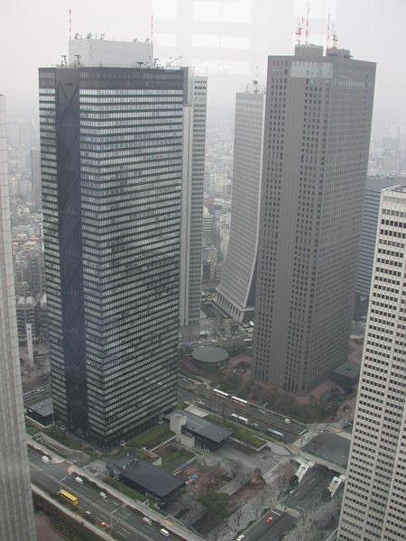 From top of government buiding Shinjuku