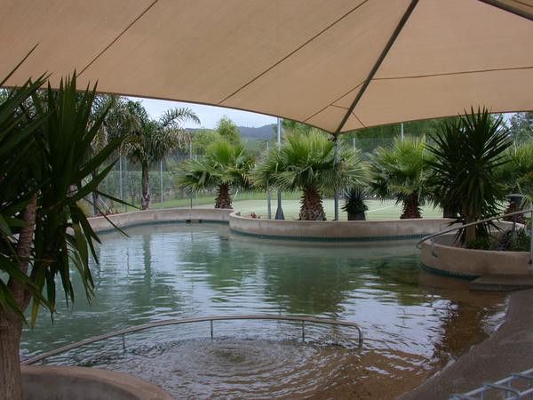 Hot pools at Miranda