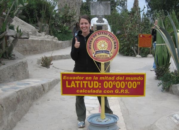 Standing on the real Equator
