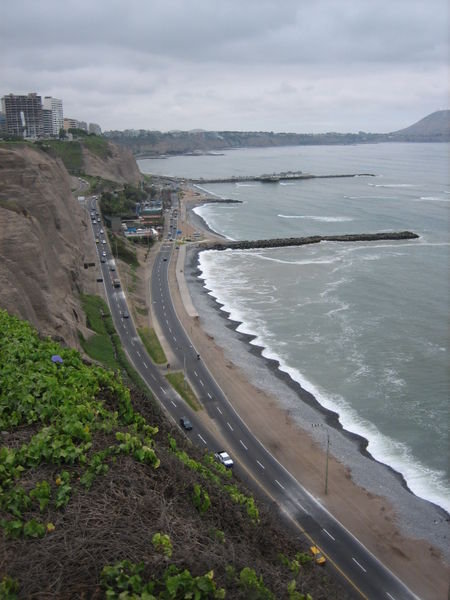 Lima beachfront