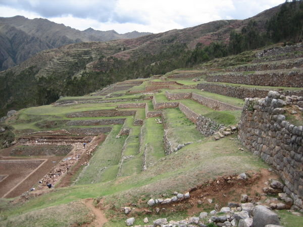 The terraces at Chinchero