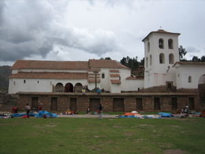 The church at Chinchero