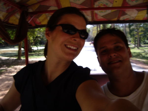 Hanging out in the Tuk Tuk