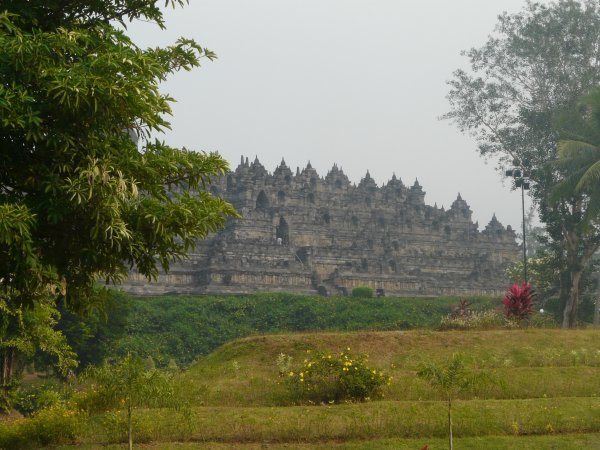 View to Borobudur
