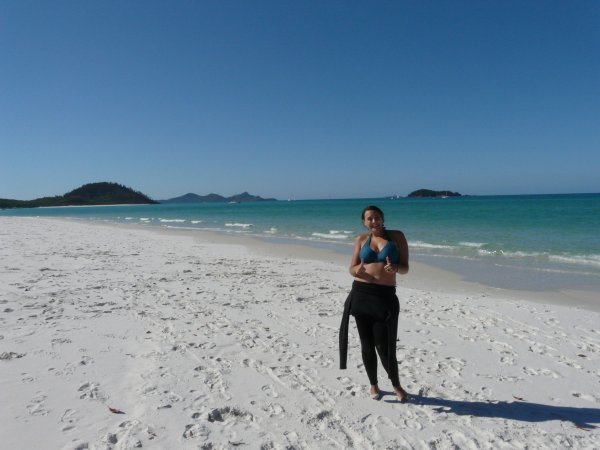 Whitehaven Beach and Me