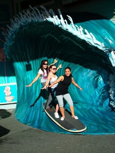 Surfin' USA with my roommates at Universal