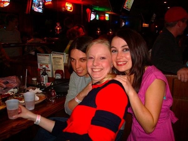 Me with Abby & Katina at Ale House for my Birthday Party
