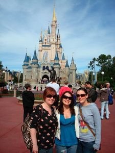 Me & The Girls in front of the Castle